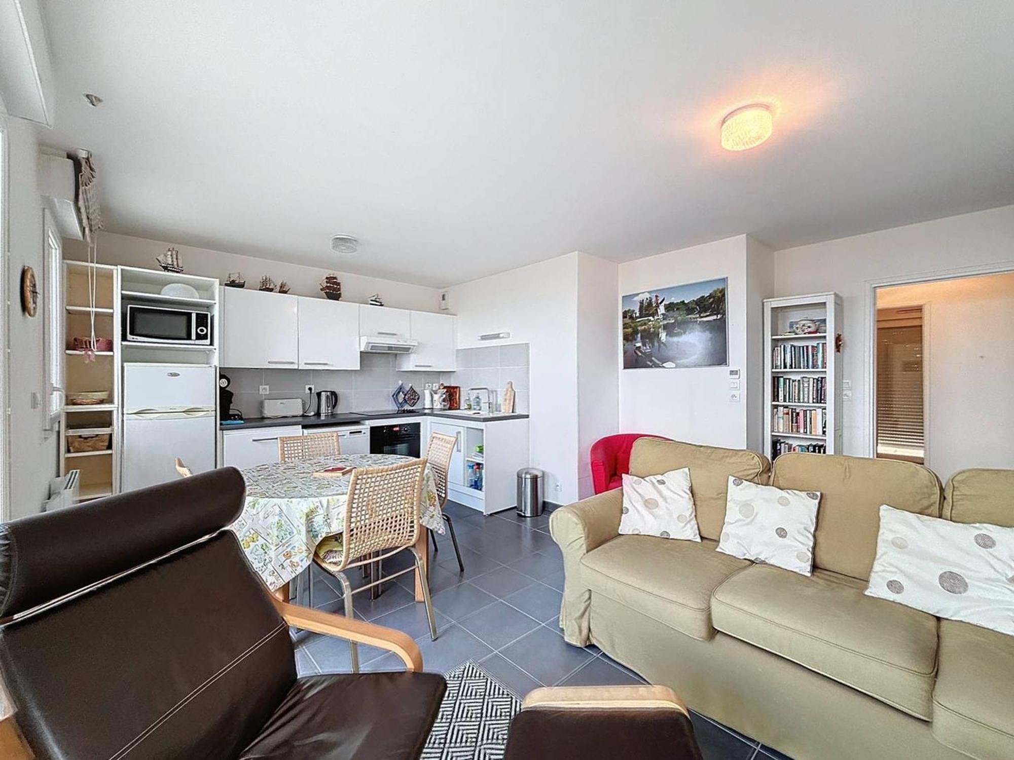 Appartement Rez-De-Jardin, Front De Mer, 4 Pers, Calme, Wifi Gratuit - Fr-1-465-46 Мервил-Франсвил-Плаж Екстериор снимка